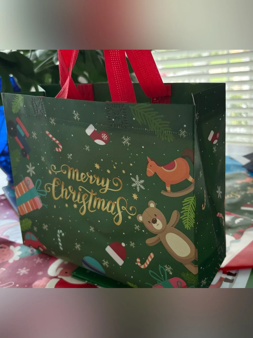 Festive Christmas Gift Bags Assortment - Santa, Snowman & Holiday Designsi